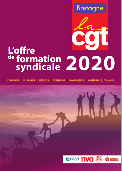 CGT Bretagne Offre formation syndicale 2020 web