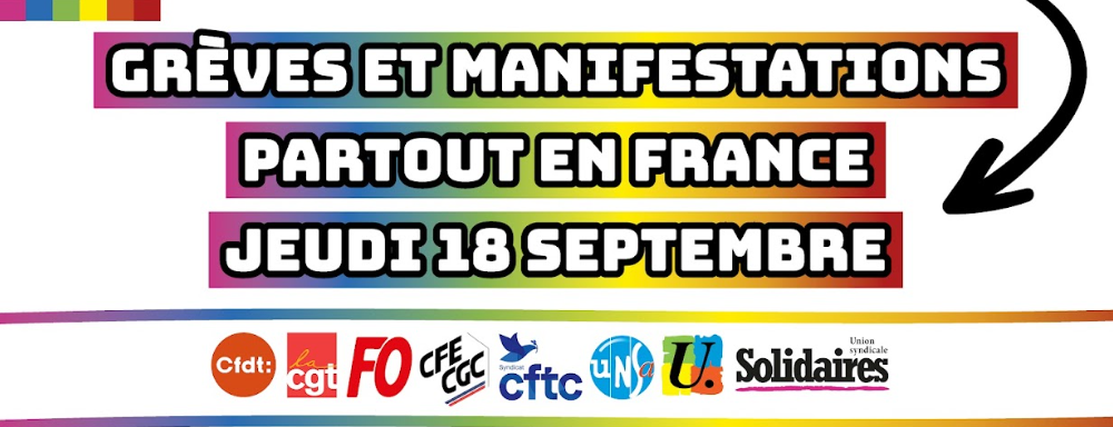 Intersyndicale 18 septembre Google Drive Travail Microsoft Edge