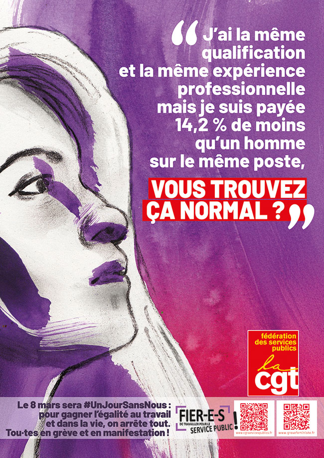 affiche egalite femmes hommes